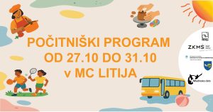 Jesenski počitniški program